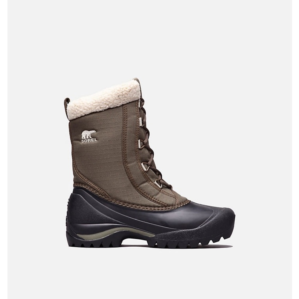 Sorel Cumberland snow boots dark tundra size 7.5